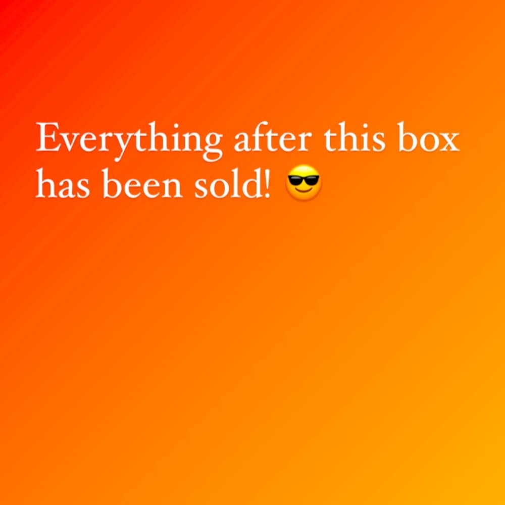 SOLD ITEMS —>